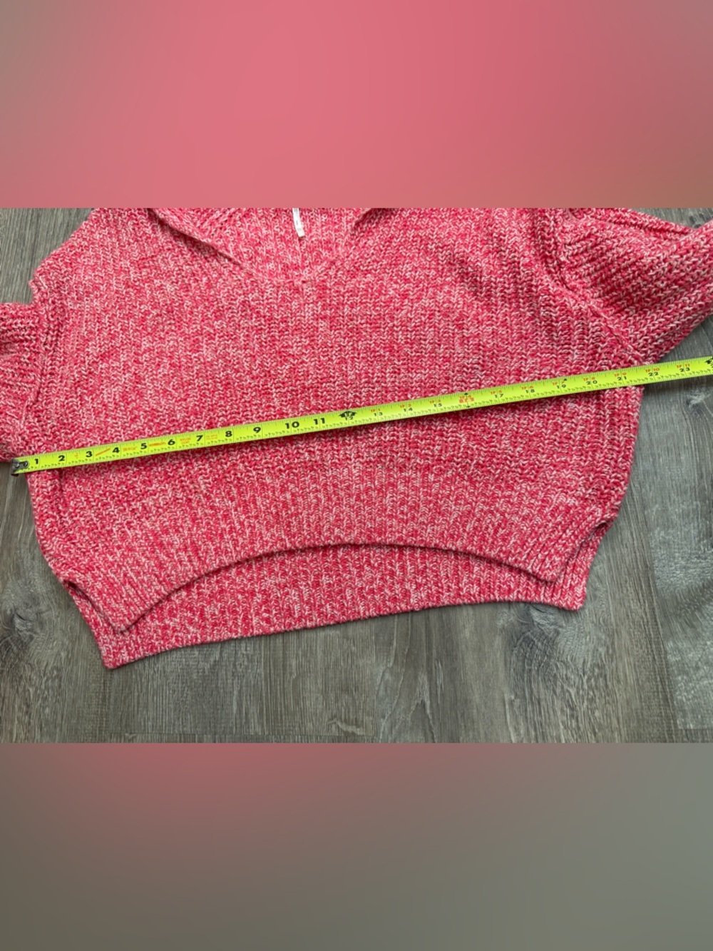 Free People Love This City Cropped Sweater Size XS - Picture 6 of 9